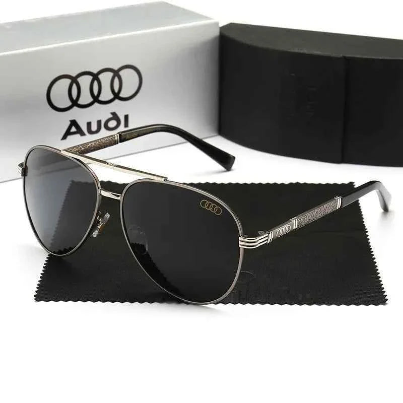Audi Sunglasse Luxury brands s for Men Polarized Sun Glasses Travel Eyewears Classic Pilot Goggle with UV 400 Protection 5591