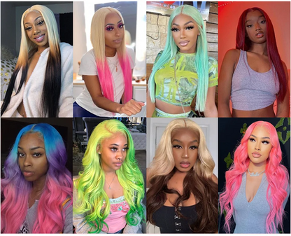 6 x 13 Blonde Lace Front Wig Human Hair | HD Transparent 13x6 Body Wave Wig