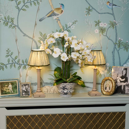 Olive Lotus Lampshade (22cm)