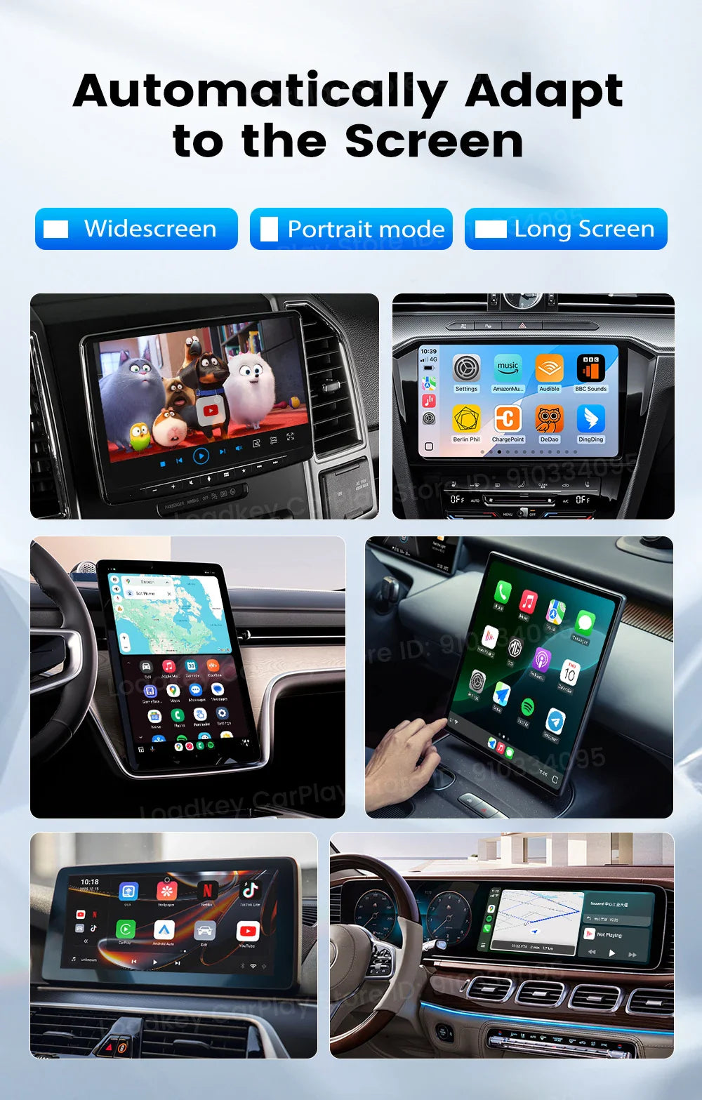CarlinKit CP2A Pro Ai Box Wireless Adapter CarPlay Android Auto Wireless Smart CarPlay Box Support YouTube Netflix TikTok 5G USB