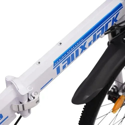 26" Foldable Mountain Bike for Men - 21-Speed All-Terrain Commuter with Dual Disc Brakes