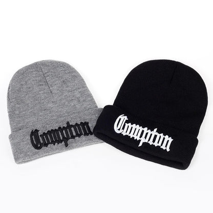 Fashion West beach gangsta nwa compton winter warm fashion Beanies Knitted bonnet Skullies Caps Hip hop gorros knit Hat