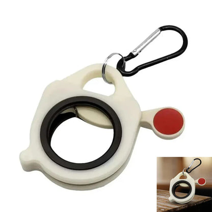 Zip Tie Holder Plastic Fluorescent Cable Tie Organizer Reusable Electrical Wire Ties Clip Portable Cable Tie Storage Tool