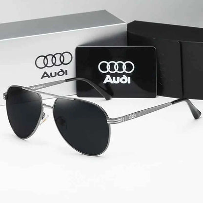 Audi Sunglasse Luxury brands s for Men Polarized Sun Glasses Travel Eyewears Classic Pilot Goggle with UV 400 Protection 5591