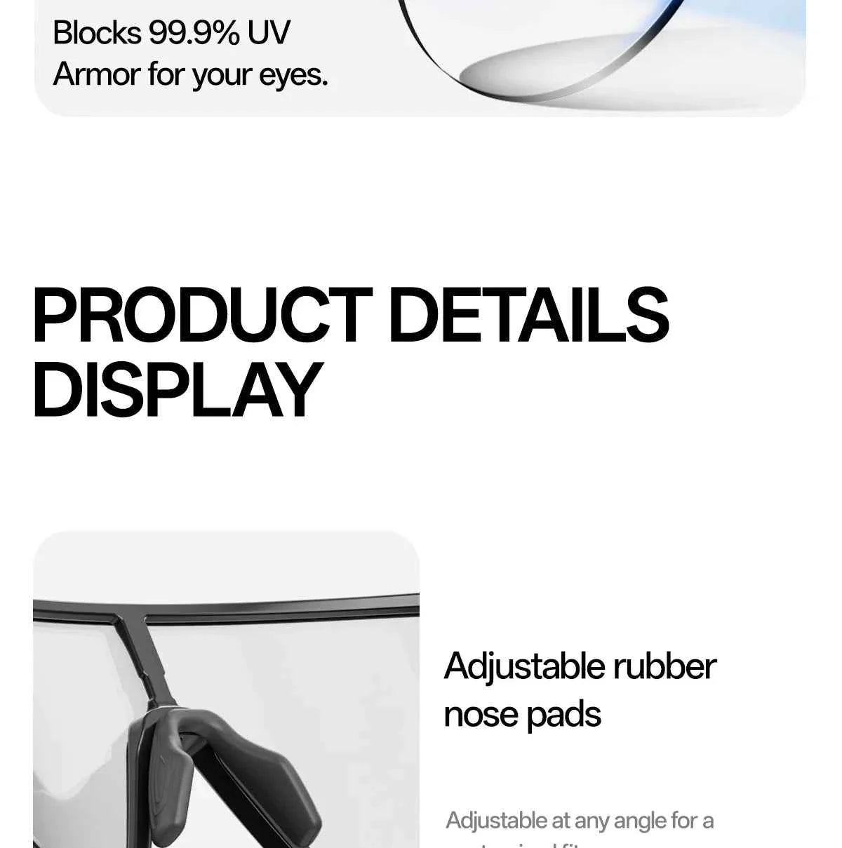 SCVCN Photochromic Sunglasses for Men Glasses Cycling Eyewear UV400 Sports MTB Outdoor Goggles Bicycle Women Sunglasses 2026