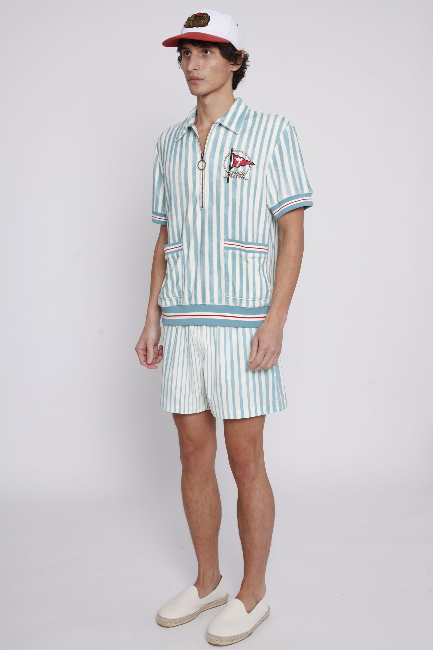 ‘Striper’ Cabana (Blue)