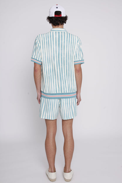 ‘Striper’ Cabana (Blue)
