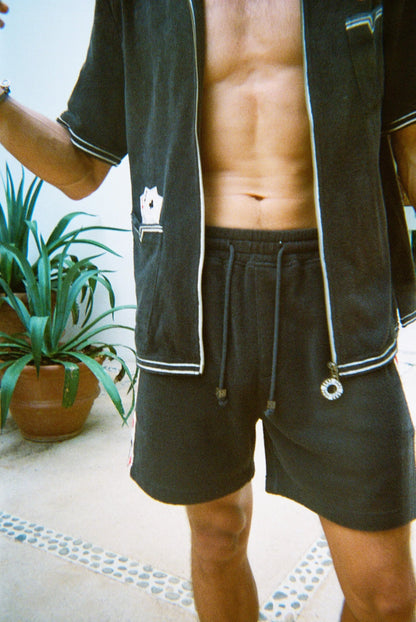 'Vicey Dicey' Cabana Shorts