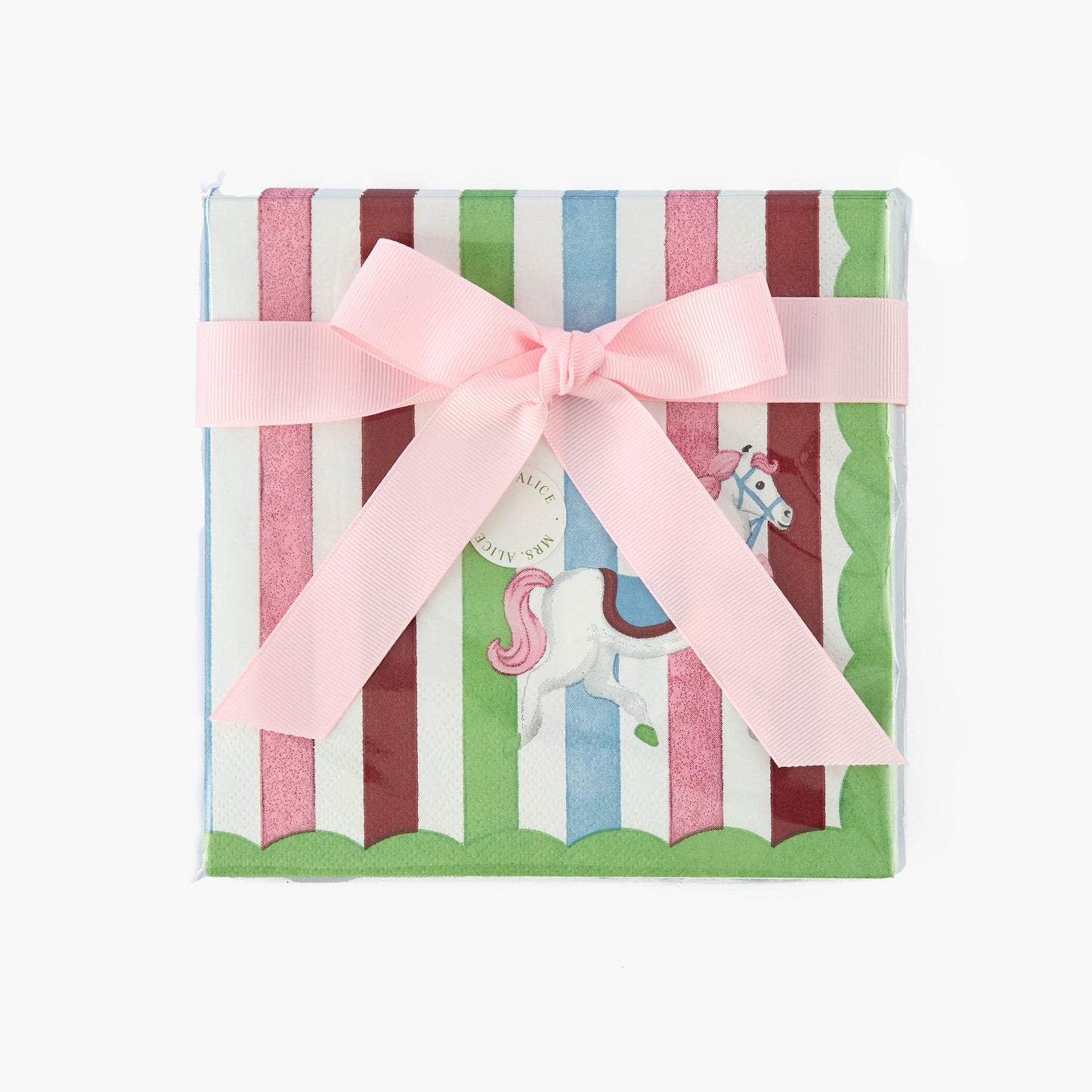 Carousel Party Paper Plates & Napkin Set
