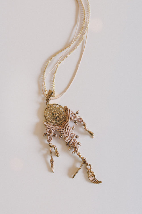 Dream Forever Woven Necklace - Gold - Pre Order