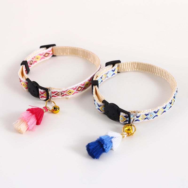 Adjustable Double Layer Nylon Net Red Necklace