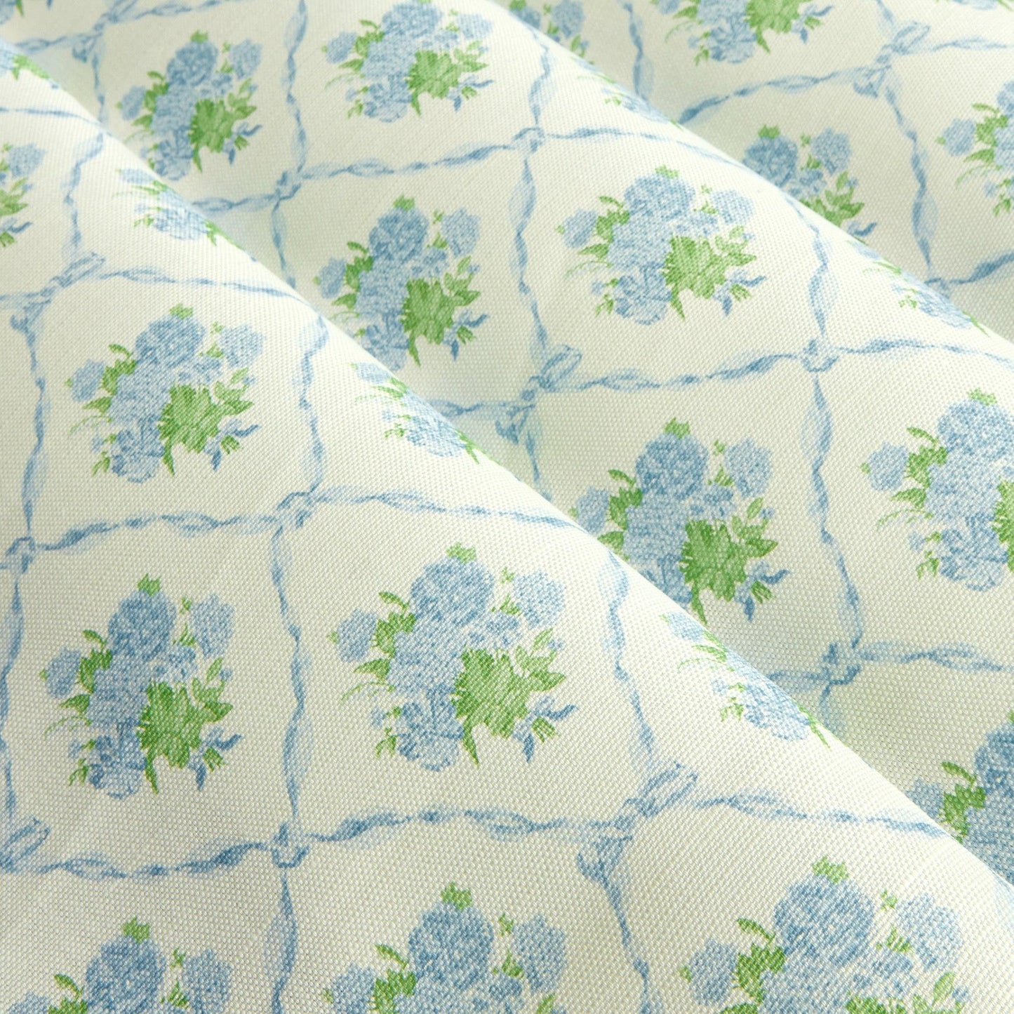 Alice's Bouquet Fabric (Blue)