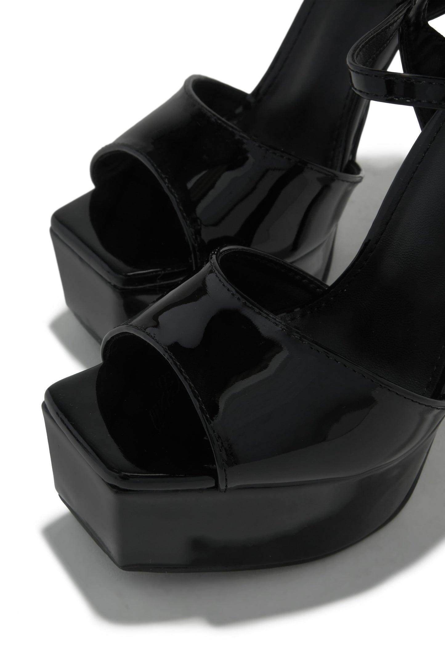Paulina Platform High Heels - Black