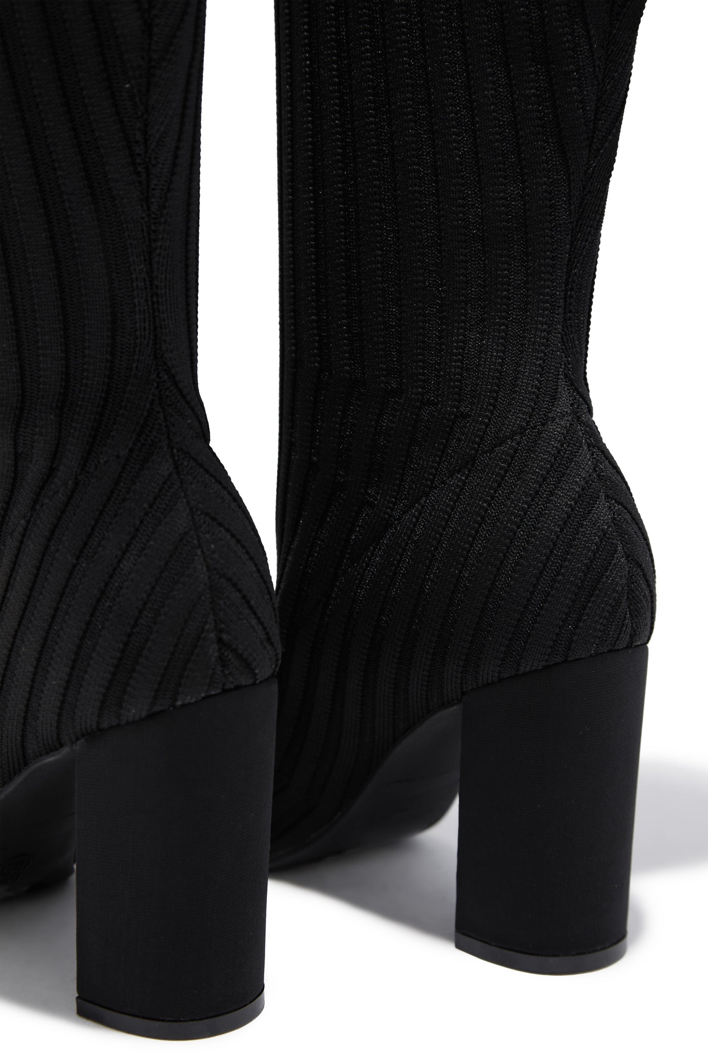 Shanelle Block Heel Boots - Black