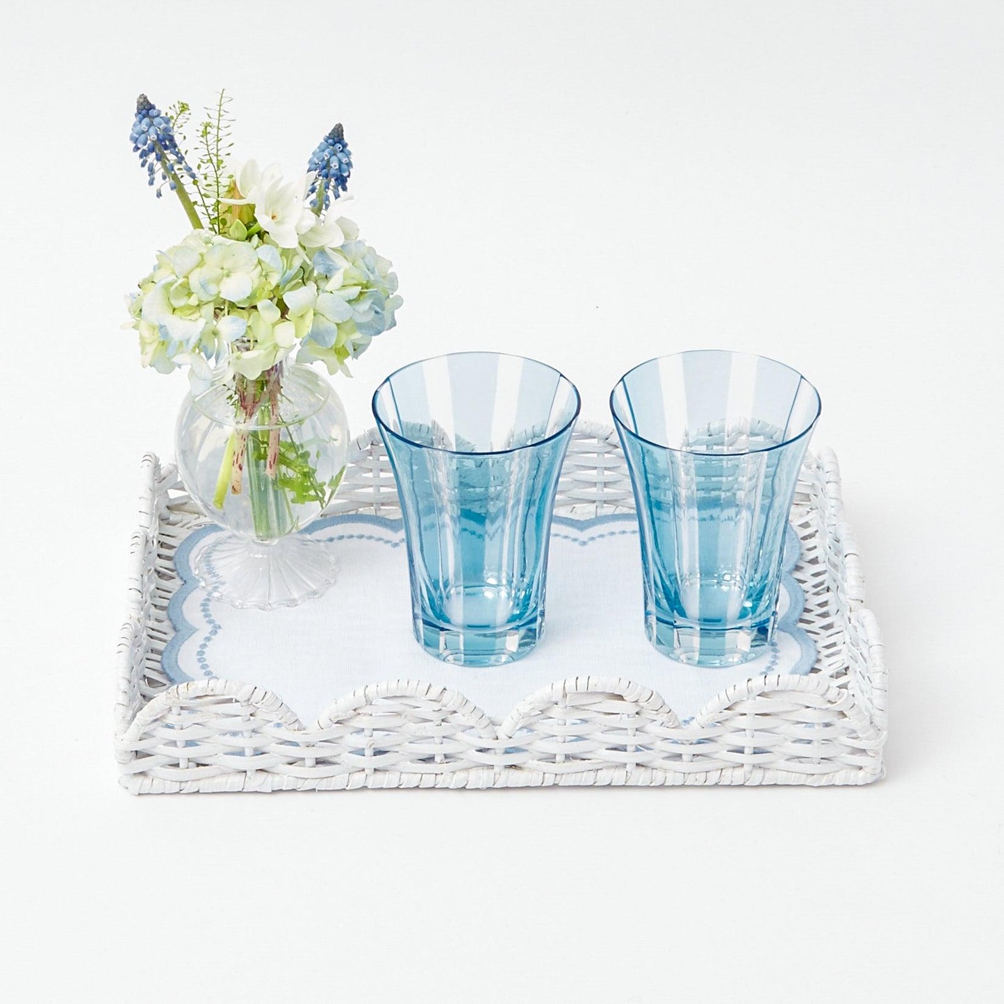 Blue Positano Glasses (Set of 4)