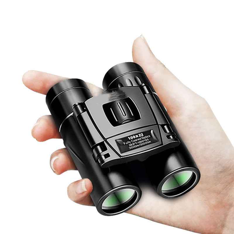Mini Compact Binoculars – BAK4 Prism, FMC Coating, 40x22 & 100x22 Options