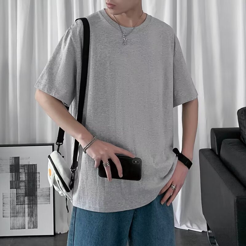 Men's Drop-Shoulder Relaxed Fit T-Shirt – 16 Colors