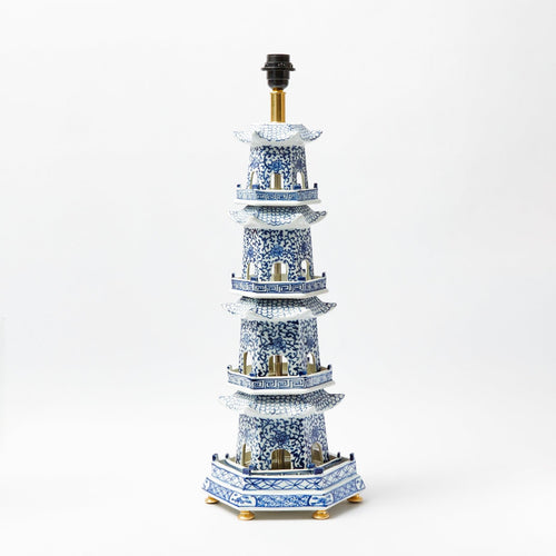 Chinoiserie Pagoda Lamp