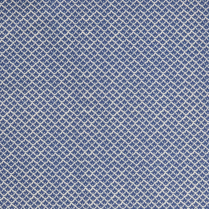 Cobalt Blue Lotus Flower Fabric
