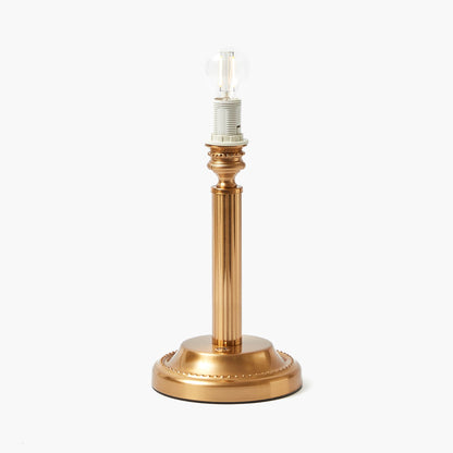 Corinthian Rechargeable Lamp with Olive Lotus Shade (22cm)