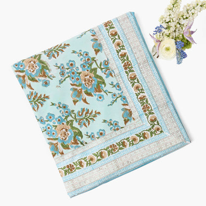 Sophia Blockprint Tablecloth