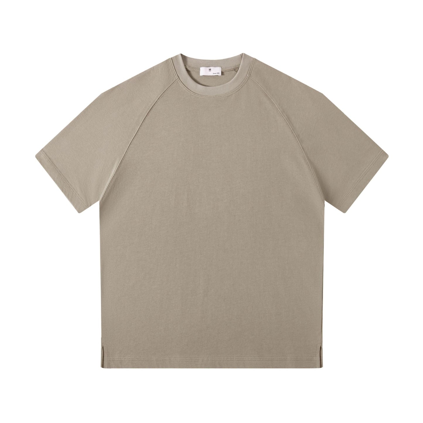 Men's Relaxed Fit Combed Cotton Raglan T-Shirt