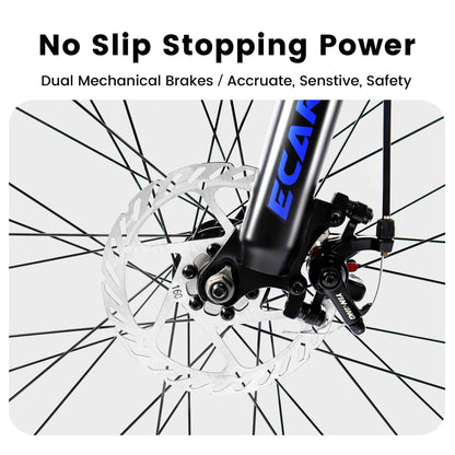 26" Full-Suspension Mountain Bike | 21-Speed, Disc Brakes & Dual Shock Absorption