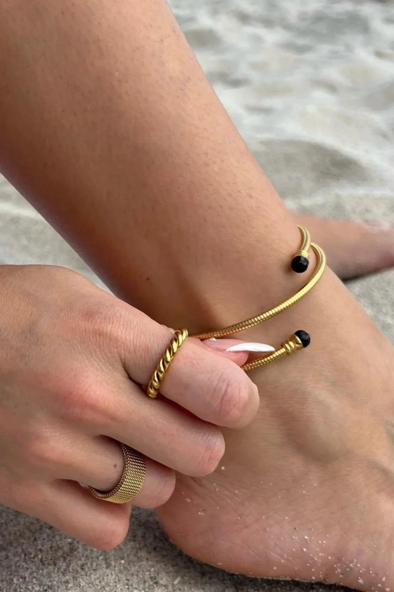 18k Jamelia Coil Wrap BRACELET