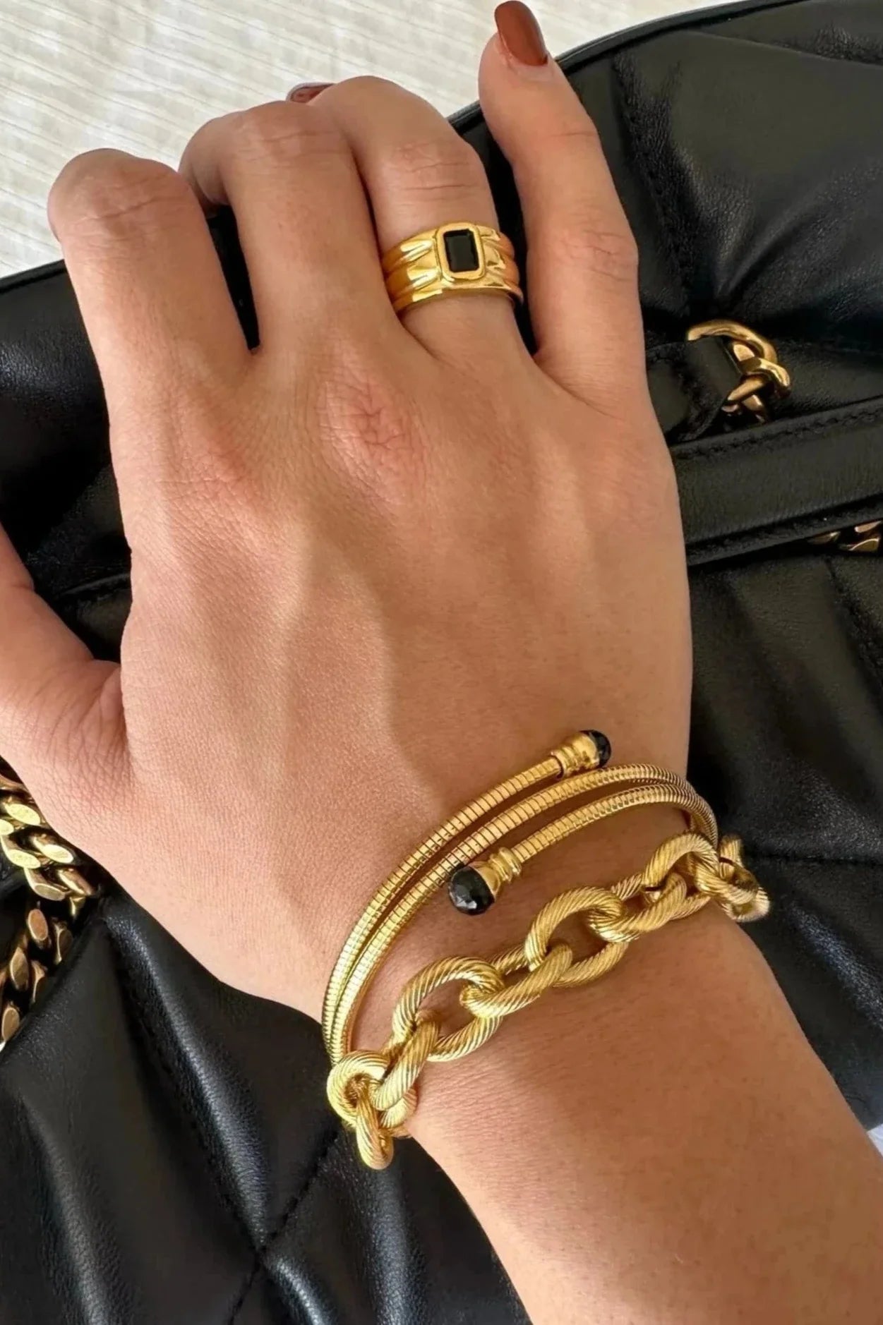 18k Jamelia Coil Wrap BRACELET
