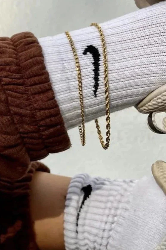 18k Tate Rope Chain ANKLET