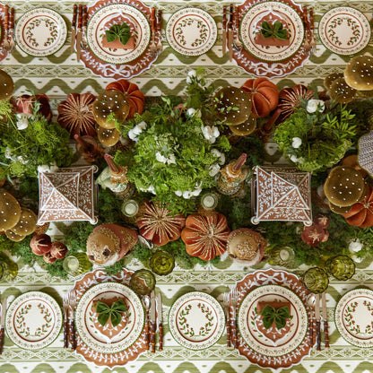 Chocolate Bow Laurel Napkins (Set of 4)