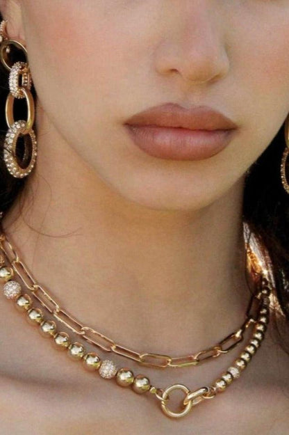 18k SPHERE CHOKER