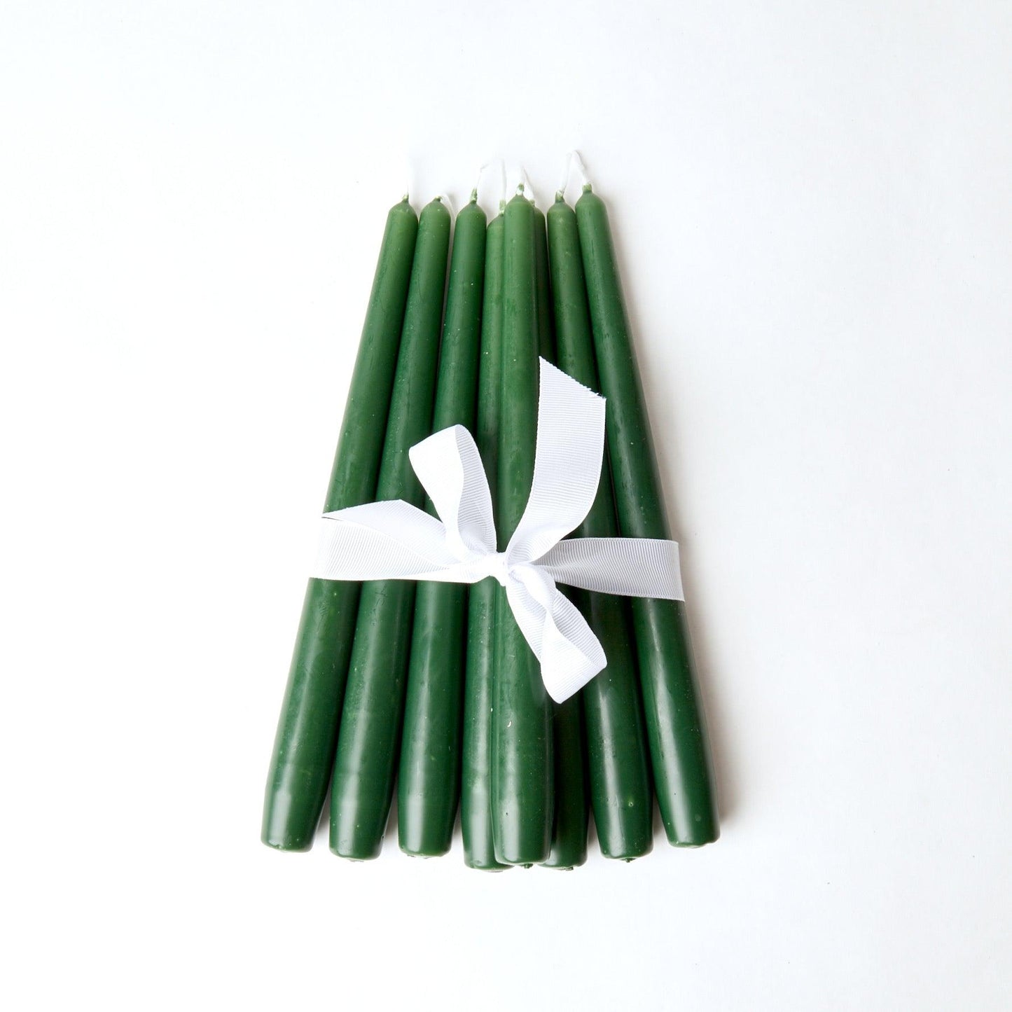 Forest Green Candles (Set of 8)