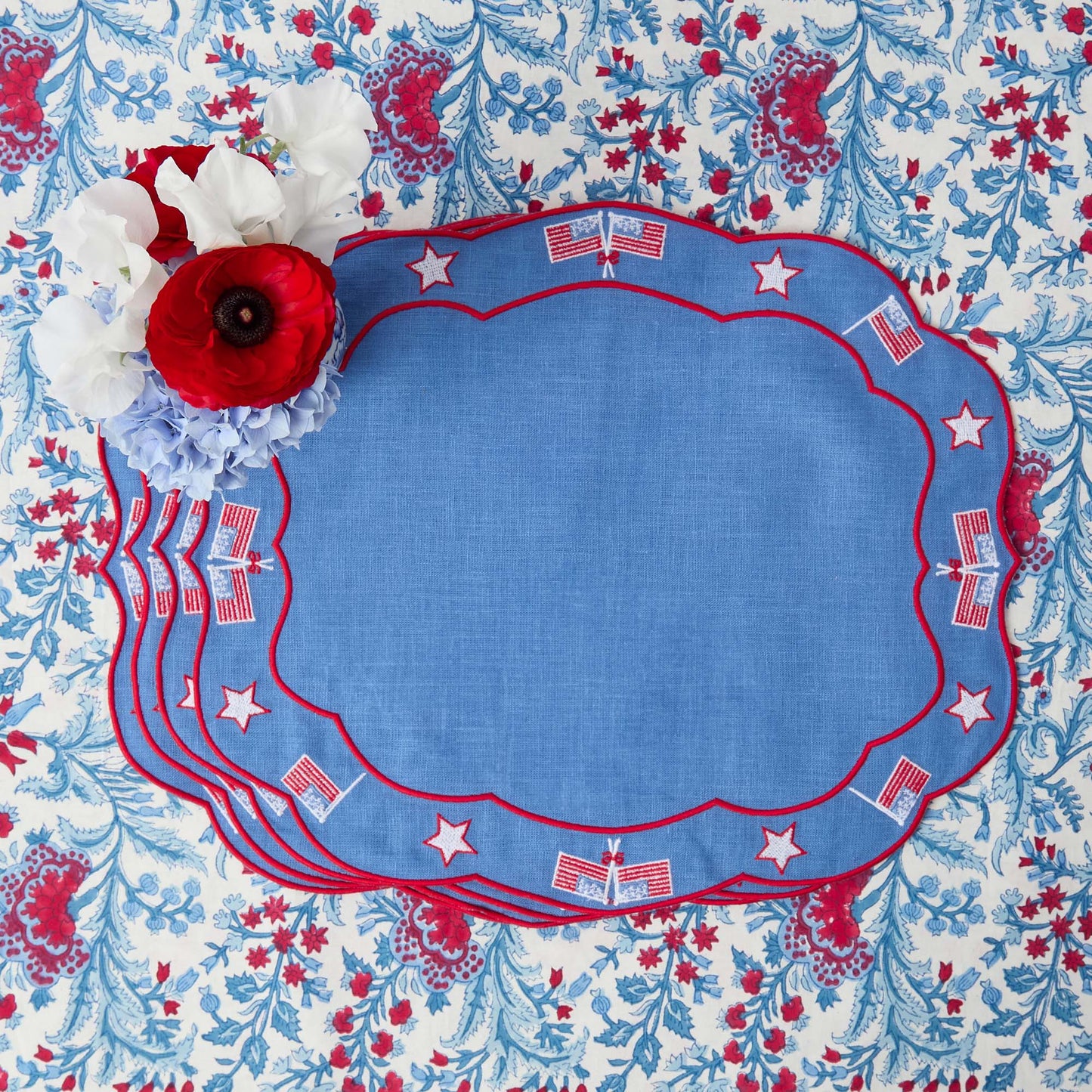 Fourth of July Placemats (Set of 4)