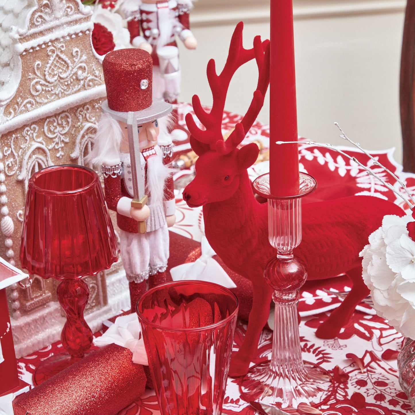 Red Candles (Set of 8)