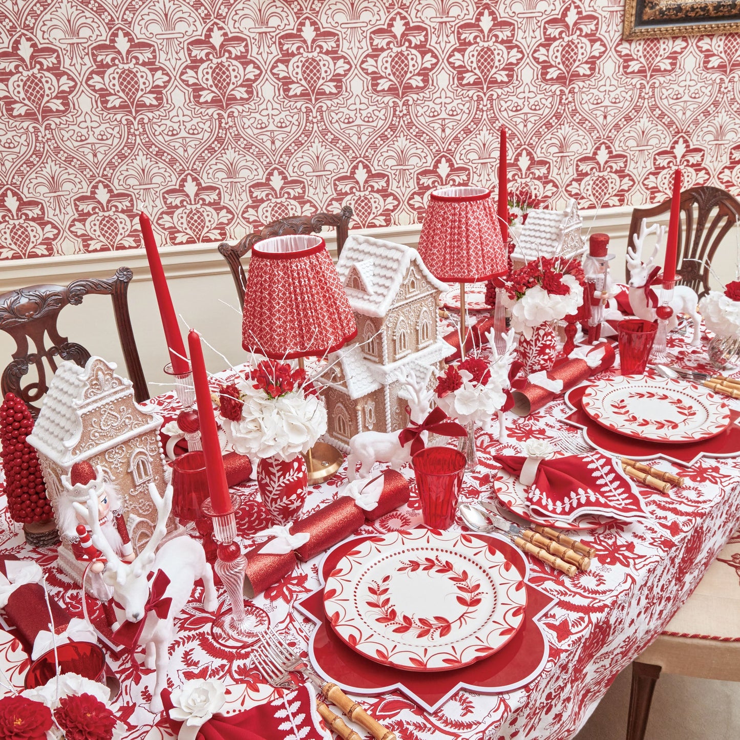 Red Candles (Set of 8)