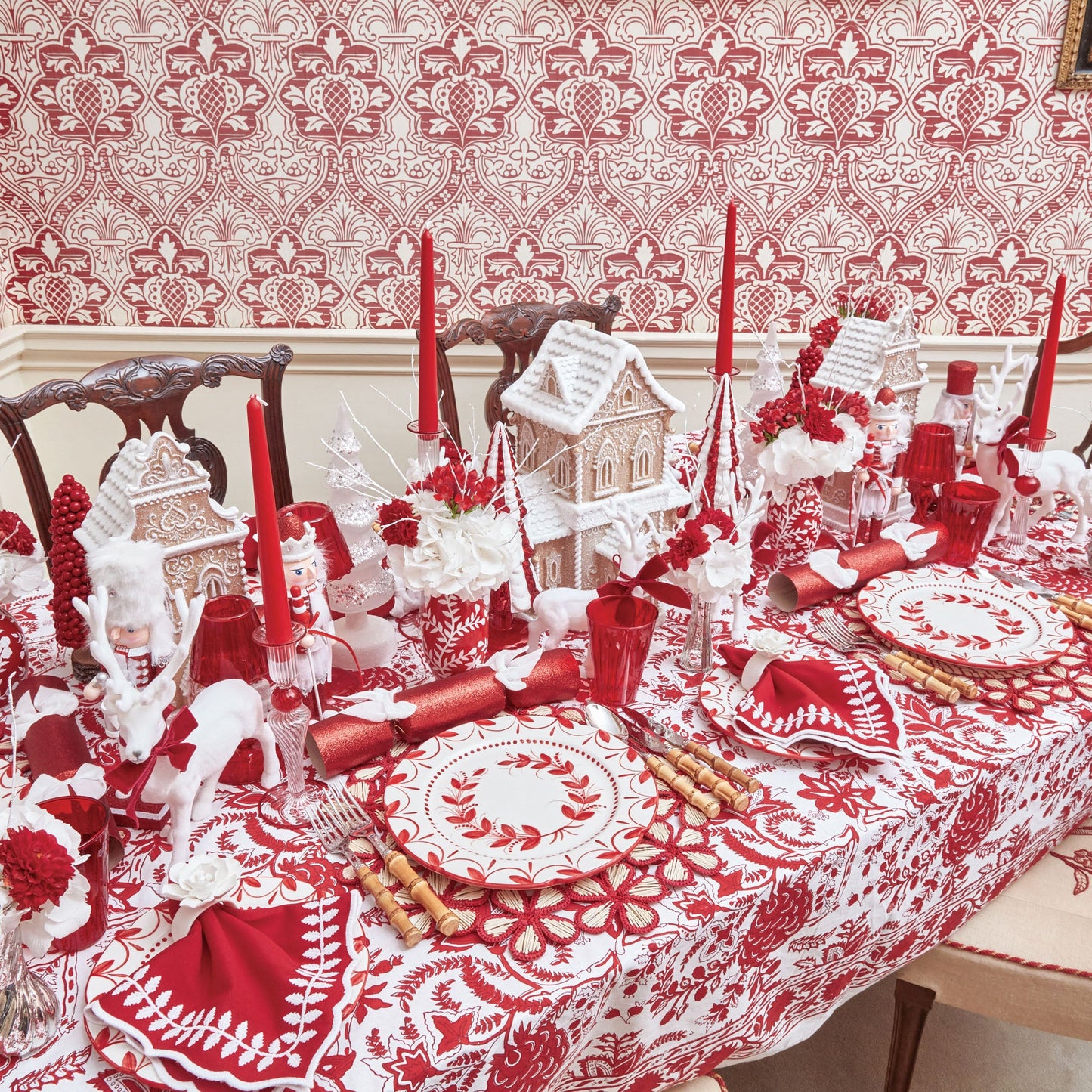 Red Candles (Set of 8)
