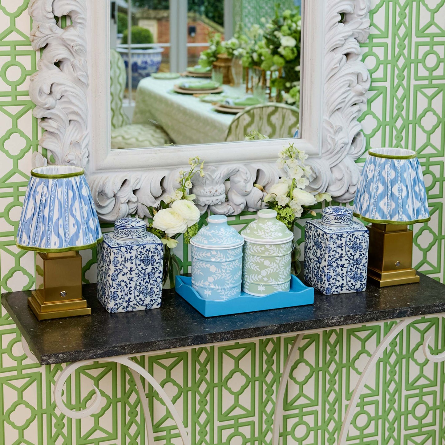 Chinoiserie Canisters (Set of 3)