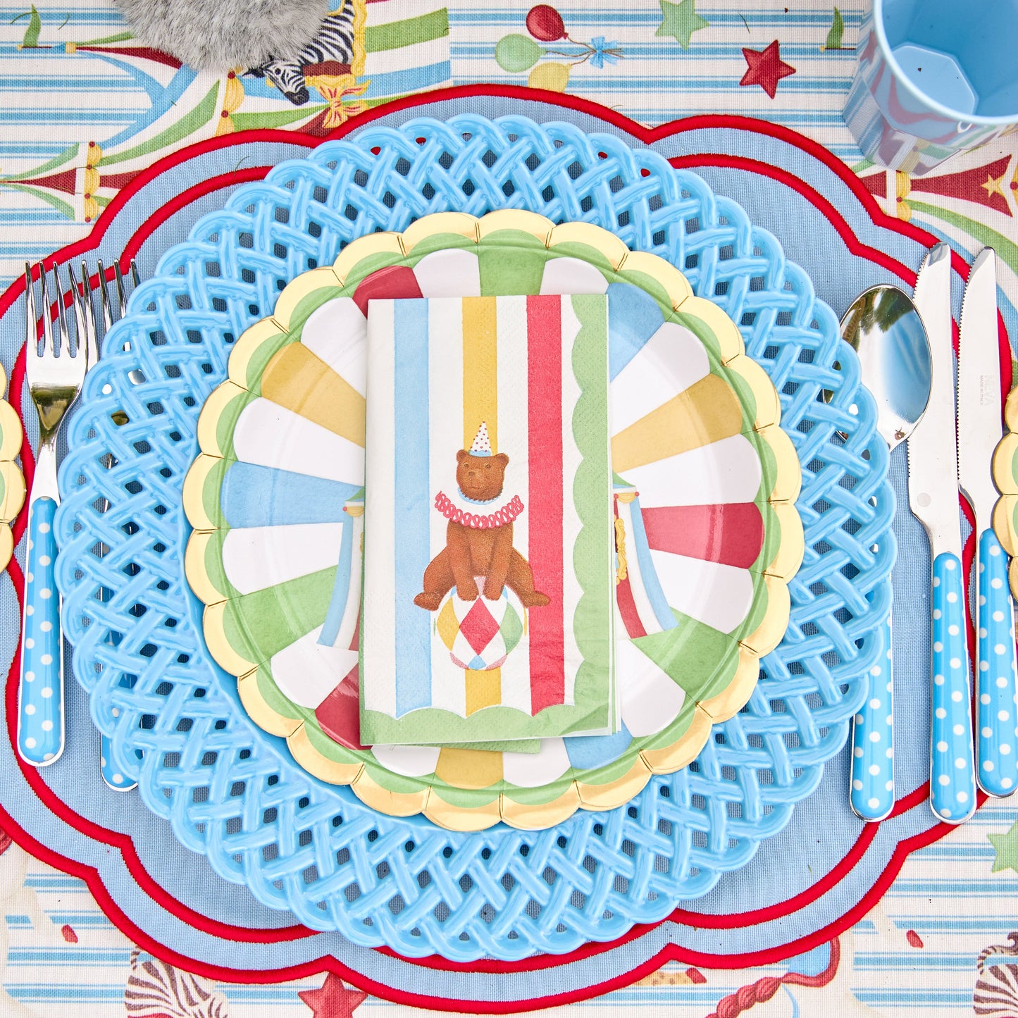 Circus Paper Napkins (Set of 20)