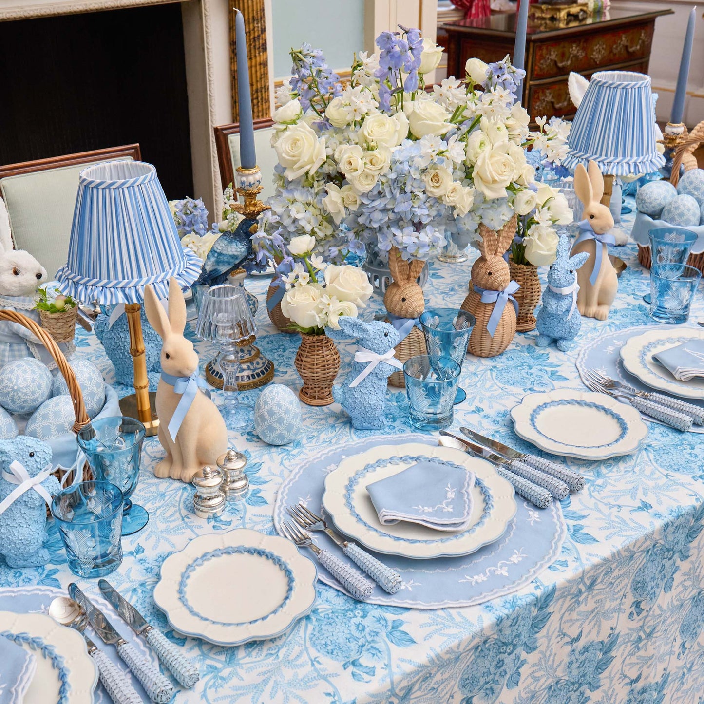 Blue Sienna Napkins (Set of 4)