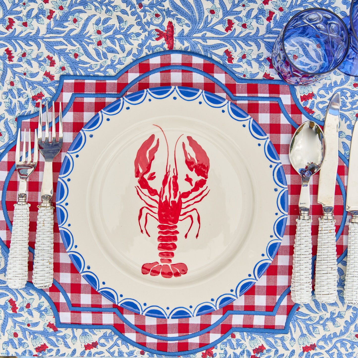 Lobster Dinner Plates (Set of 4)