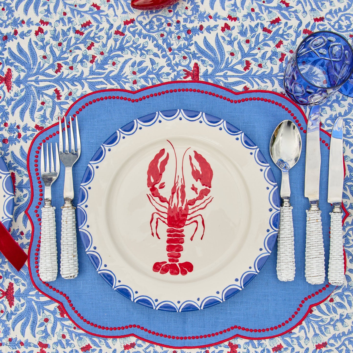 Lobster Dinner Plates (Set of 4)