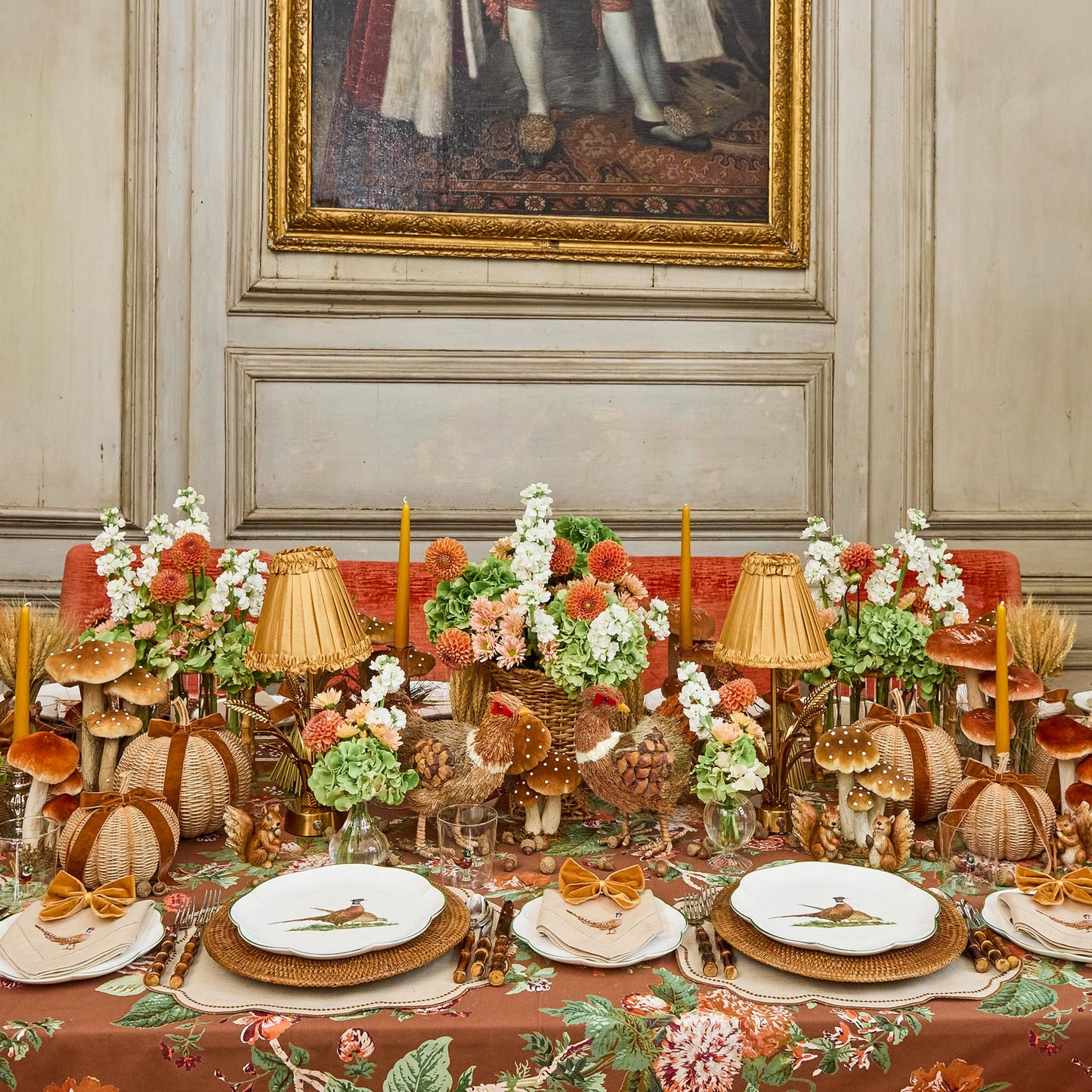 Scalloped Pheasant Dinner Plate