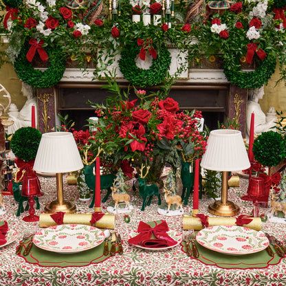 Christmas Wreath Glasses (Set of 4)