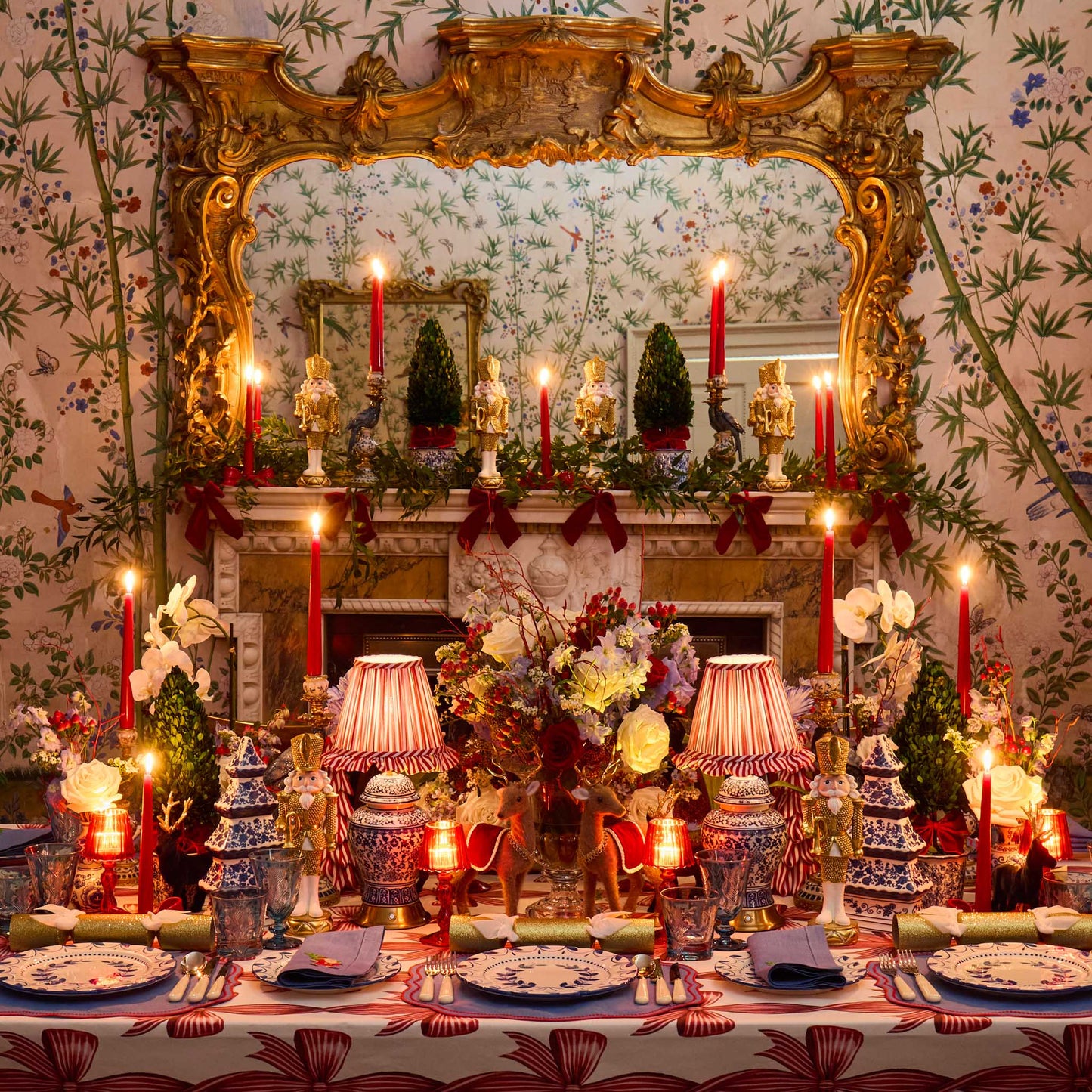 Chinoiserie Rechargeable Lamp