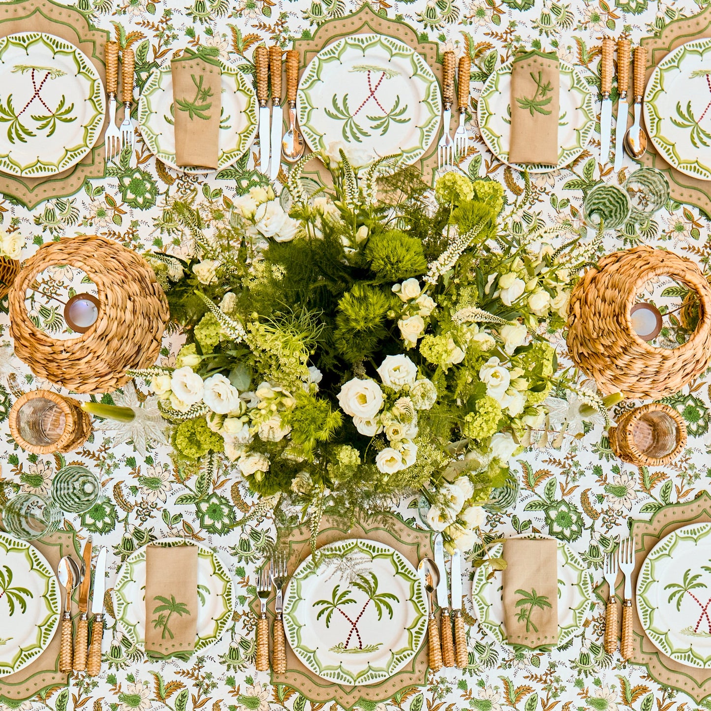Jardin de Palmier Dinner Plate