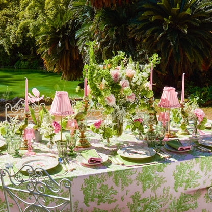 Green & Pink Gisele Napkins (Set of 4)