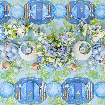 Blue Serena Cabbage Starter Plate