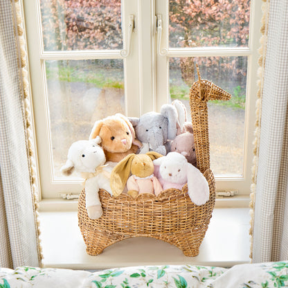 Rattan Giraffe Storage Basket