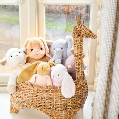 Rattan Giraffe Storage Basket